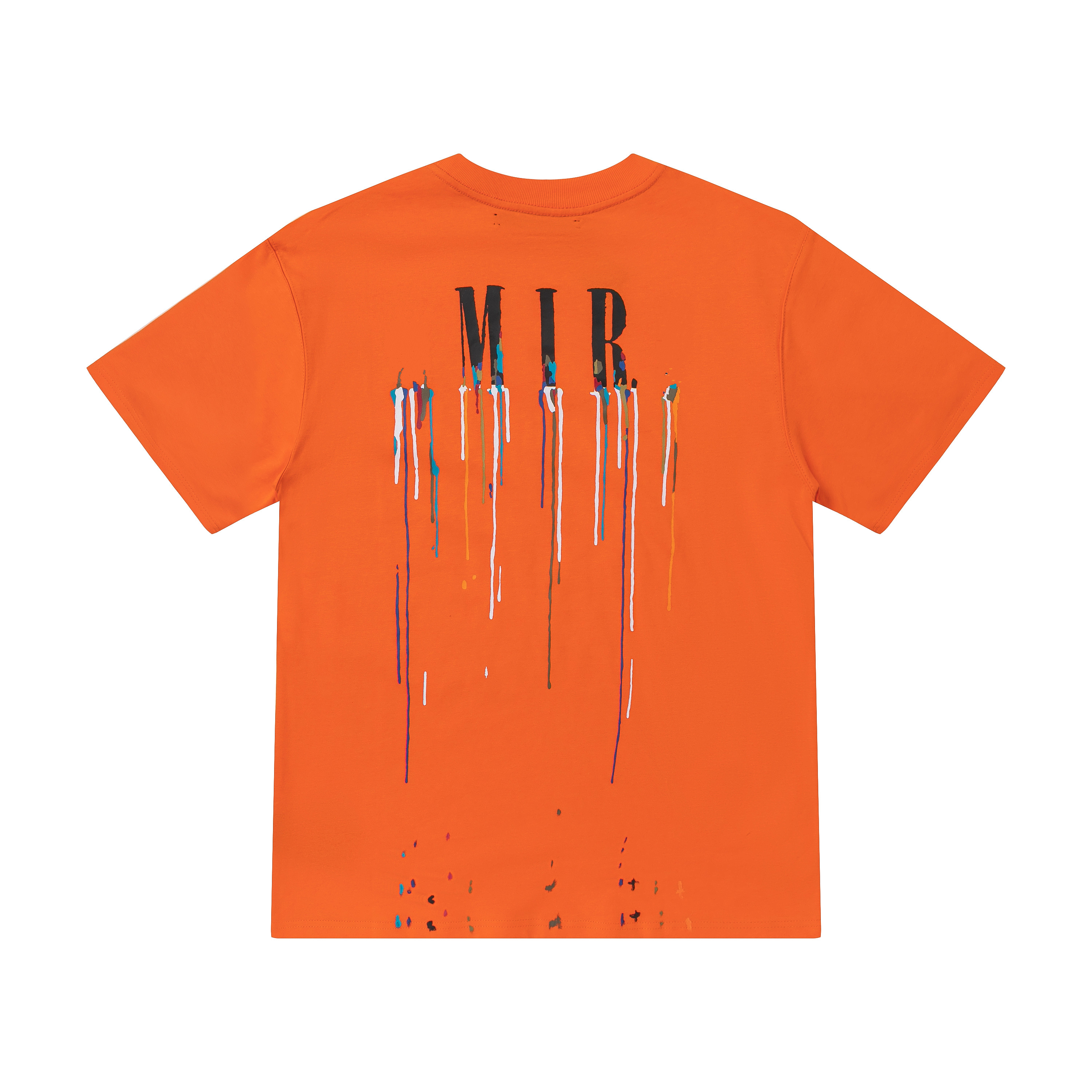 Fashion Paint Drip Splatter Letter Print Tee shirts Mens Women Designer Streetwear T-Shirts Crew Neck Cotton Jersey Black White Orange Hip
Fashion Paint Drip Splatter Letter Print Tee shirts Mens Women Designer Streetwear T-Shirts Crew Neck Cotton Jersey Black White Orange Hip