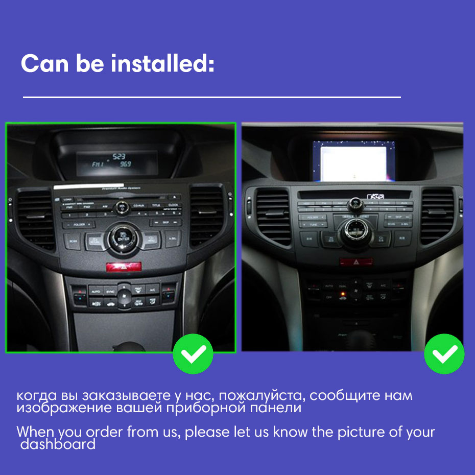 For Acura TSX For Honda Accord euro 8 2009 2013 Android 10 Multimedia Player Car Radio GPS intelligent system Apple Carplay
