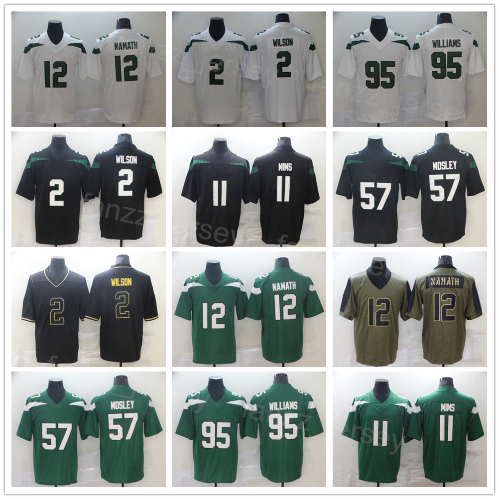 Men Football 57 CJ Mosley Jerseys 2 Zach Wilson 95 Quinnen Williams 11 Denzel Mims 12 Joe Namath 5 Mike White Olive Salute To Service Army Green Black White Uniform
Men Football 57 CJ Mosley Jerseys 2 Zach Wilson 95 Quinnen Williams 11 Denzel Mims 12 Joe Namath 5 Mike White Olive Salute To Service Army Green Black White Uniform