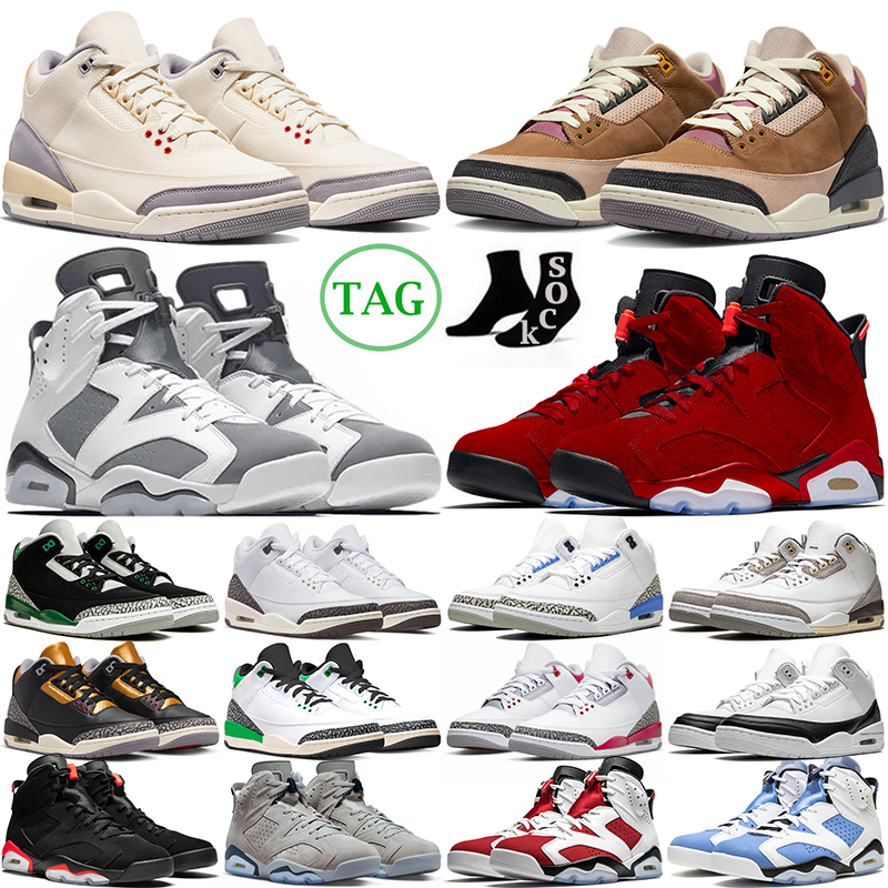 Jumpman 3 6 Basketball Shoes mens 3s Archaeo Brown Fire Red Lucky Green Fragment Toro Georgetown 6s Cactus Jack University Blue men women trainers sneakers, 6s unc
Jumpman 3 6 Basketball Shoes mens 3s Archaeo Brown Fire Red Lucky Green Fragment Toro Georgetown 6s Cactus Jack University Blue men women trainers sneakers, 6s unc