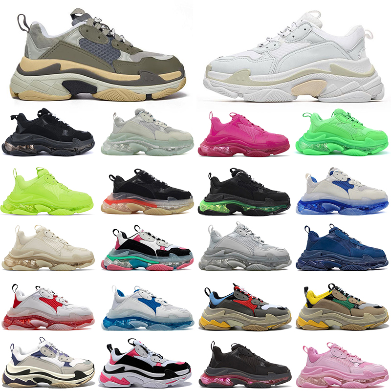 Designer triple s casual shoes Men Clear Sole Black White Beige Blue Red Pink Mens Womens Designer Outdoor Platform Trainers Walking Jogging sneakers, #2
Designer triple s casual shoes Men Clear Sole Black White Beige Blue Red Pink Mens Womens Designer Outdoor Platform Trainers Walking Jogging sneakers, #2
