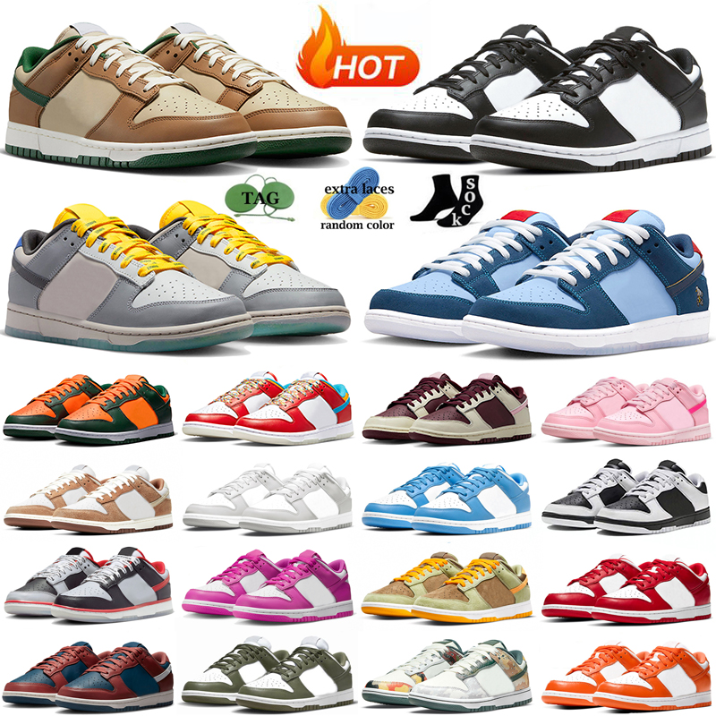 Panda Low Running Shoes Black White Lows Designer Sneakers Why So Sad Tan Green Glow Triple Pink UNC Medium Curry Dusty Olive Grey Fog Men Women Outdoor Sports Trainers
Panda Low Running Shoes Black White Lows Designer Sneakers Why So Sad Tan Green Glow Triple Pink UNC Medium Curry Dusty Olive Grey Fog Men Women Outdoor Sports Trainers