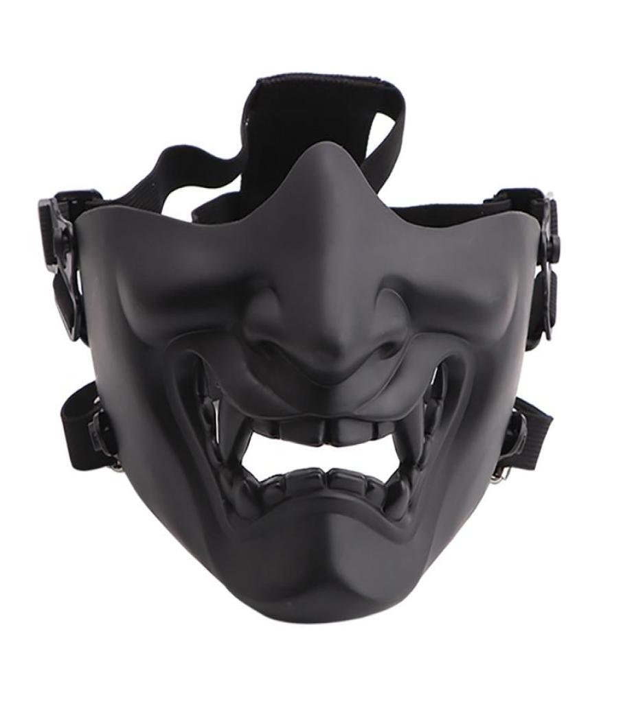 Scary Smiling Ghost Half Face Mask Shape Adjustable Tactical Headwear Protection Halloween Costumes Accessories8875339, White
Scary Smiling Ghost Half Face Mask Shape Adjustable Tactical Headwear Protection Halloween Costumes Accessories8875339, White