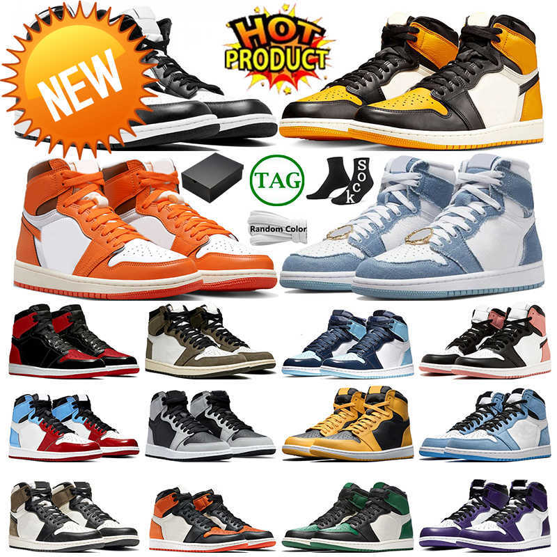 2023 OG Jumpman 1 Retro 1s Men Basketball Shoes Women Sneakers Starfish Denim Bred Patent Dark Mocha Chicago Obsidian outdoor mens womens sports, Fearless
2023 OG Jumpman 1 Retro 1s Men Basketball Shoes Women Sneakers Starfish Denim Bred Patent Dark Mocha Chicago Obsidian outdoor mens womens sports, Fearless