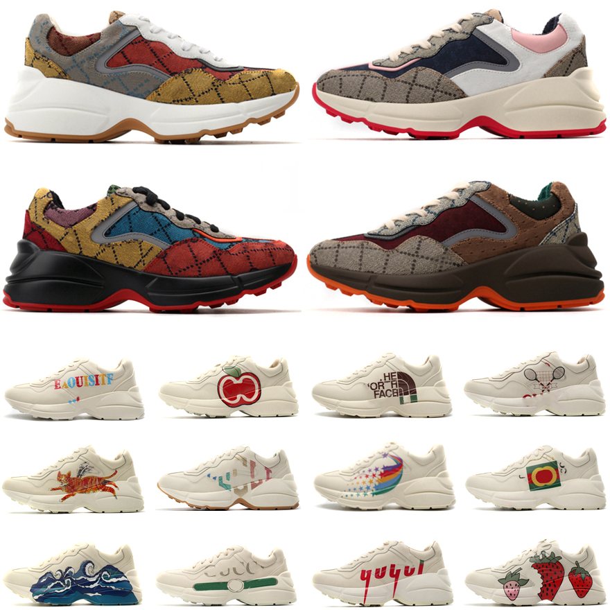 Designer Multicolor Rhyton Casual shoes top Sneaker Plaid pattern Platform Classic Suede Leather Sports Skateboarding Shoe Men Women running Sneakers Designers, 12
Designer Multicolor Rhyton Casual shoes top Sneaker Plaid pattern Platform Classic Suede Leather Sports Skateboarding Shoe Men Women running Sneakers Designers, 12