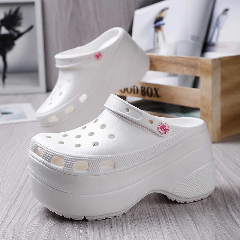 Slippers Hot Pink High Heels Sandals Women Clogs Summer 10cm Increase Platform Sandals Non-slip Woman Wedge Sandals Fashion Garden Shoes T221209, White-793
Slippers Hot Pink High Heels Sandals Women Clogs Summer 10cm Increase Platform Sandals Non-slip Woman Wedge Sandals Fashion Garden Shoes T221209, White-793