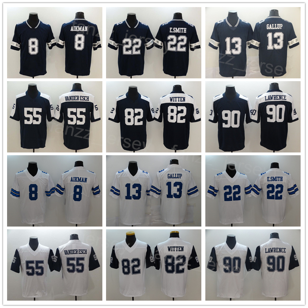 Men Football 8 Troy Aikman Jerseys 82 Jason Witten 22 Emmitt Smith 90 DeMarcus Lawrence 55 Leighton Vander Esch 13 Michael Gallup Thanksgiving Stitched Color Rush, Navy blue
Men Football 8 Troy Aikman Jerseys 82 Jason Witten 22 Emmitt Smith 90 DeMarcus Lawrence 55 Leighton Vander Esch 13 Michael Gallup Thanksgiving Stitched Color Rush, Navy blue