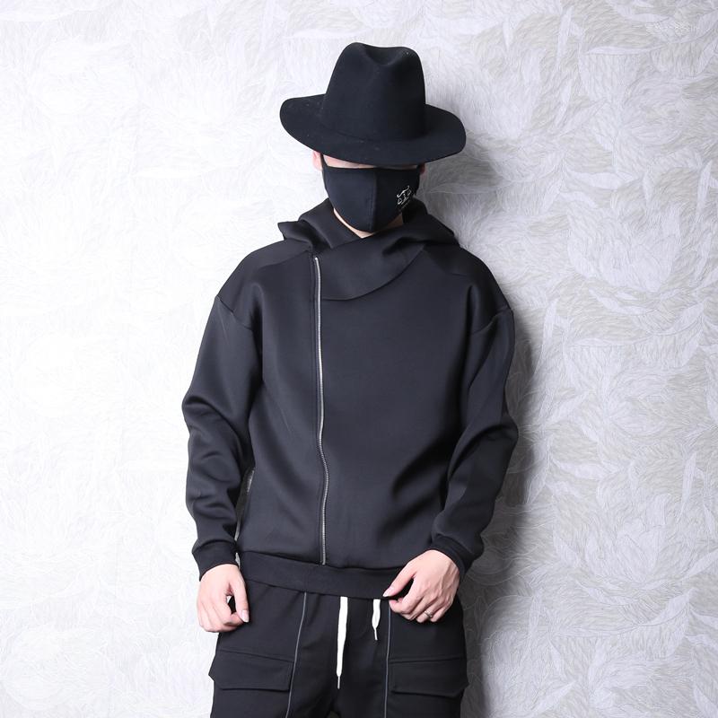 Men' Hoodies Winter Yoshi Yamamoto Dark Wind Hoodie High-necked Fashion Split In The Middle Of Long Loose Slimming Wear, Black
Men' Hoodies Winter Yoshi Yamamoto Dark Wind Hoodie High-necked Fashion Split In The Middle Of Long Loose Slimming Wear, Black