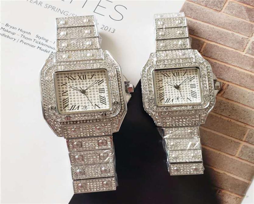 Men Watches Women Watch Full Diamond Shiny Quartz Movement Iced Out Wristwatch Silver White Good Quality Analog Lover Wristwtaches6248383, Rose white
Men Watches Women Watch Full Diamond Shiny Quartz Movement Iced Out Wristwatch Silver White Good Quality Analog Lover Wristwtaches6248383, Rose white
