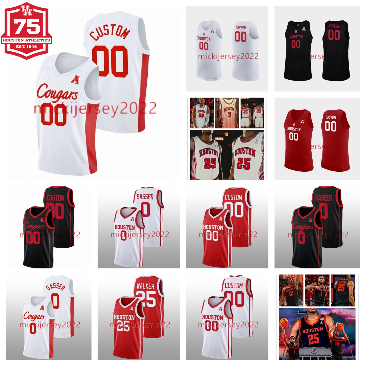 College Basketball Wears Stitched Custom houston cougars Basketball jersey Damyean Dotson Otis Birdsong Quentin Grimes Marcus Sasser Jarace Walker Jamal Shead, Cougars white
College Basketball Wears Stitched Custom houston cougars Basketball jersey Damyean Dotson Otis Birdsong Quentin Grimes Marcus Sasser Jarace Walker Jamal Shead, Cougars white