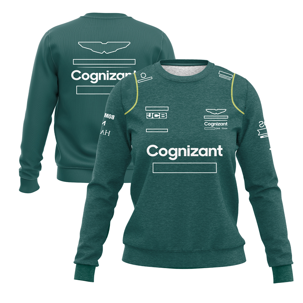 2022 New F1 Round Collar Sweatshirt Formule 1 Team Racing Suit Coat Men's Women's Pullover Fashion Oversized Clothing Tops Plus Size free s