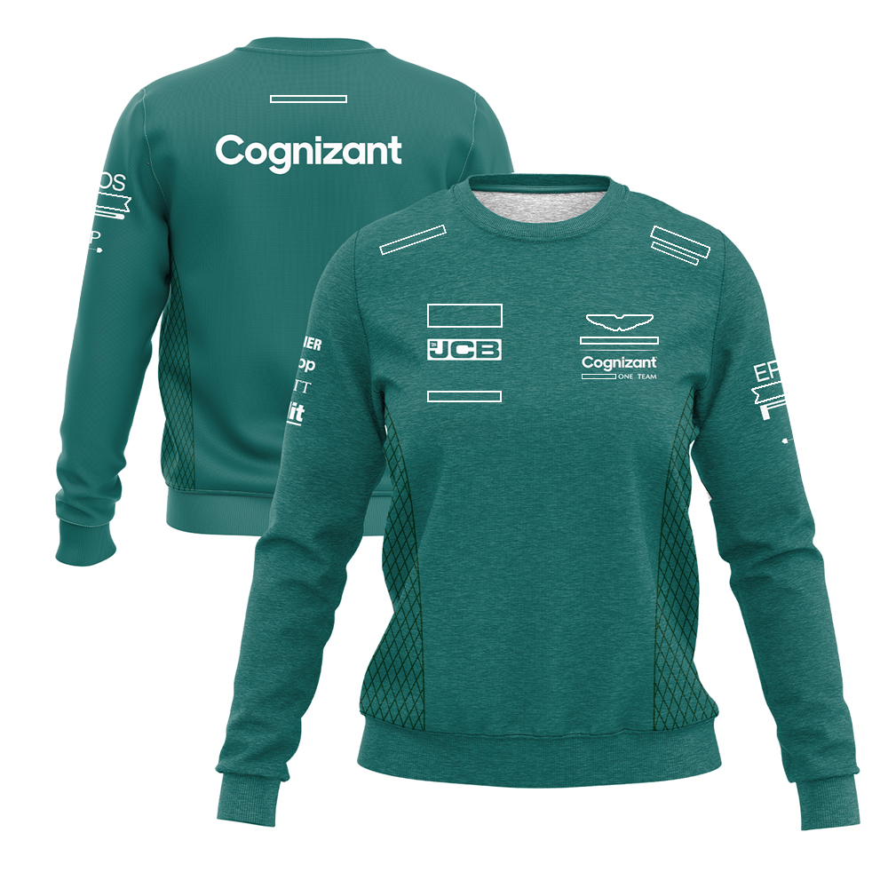 2022 New F1 Round Collar Sweatshirt Formule 1 Team Racing Suit Coat Men's Women's Pullover Fashion Oversized Clothing Tops Plus Size free s