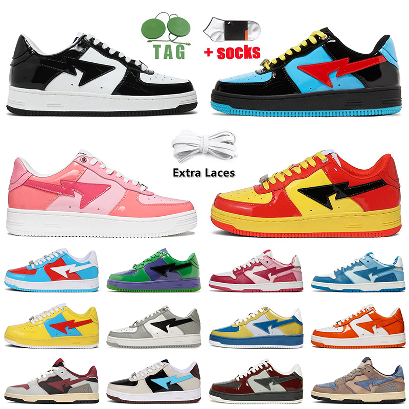 NEW OG Casual Shoes SK8 Sta Fashion Designer Casual Shoes Grey Black Color Camo Combo Pink ABC Blue Orange Green Shoe Platform Oversized Sneakers, B21
NEW OG Casual Shoes SK8 Sta Fashion Designer Casual Shoes Grey Black Color Camo Combo Pink ABC Blue Orange Green Shoe Platform Oversized Sneakers, B21