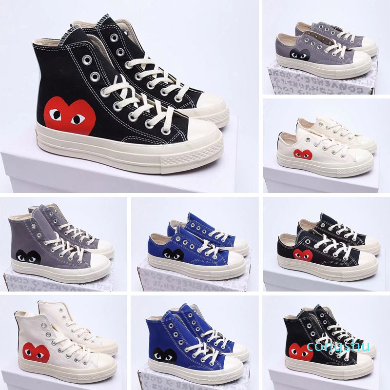 All Starsds Shoe CDG Canvas Play Love With Eyes Hearts 1970 1970s Big Eyes Beige Black Classic Casual Skateboard Sneakers 35-44, Color 1
All Starsds Shoe CDG Canvas Play Love With Eyes Hearts 1970 1970s Big Eyes Beige Black Classic Casual Skateboard Sneakers 35-44, Color 1