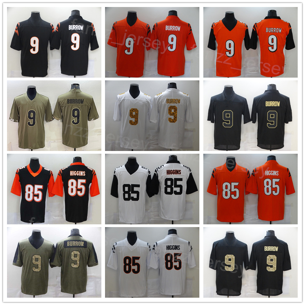 Men Football 85 Tee Higgins Jersey 9 Joe Burrow Olive Salute To Service USMC Leopard Grain All Stitched Black Orange White Army Green For Sport Fans Vapor Color Rush
Men Football 85 Tee Higgins Jersey 9 Joe Burrow Olive Salute To Service USMC Leopard Grain All Stitched Black Orange White Army Green For Sport Fans Vapor Color Rush