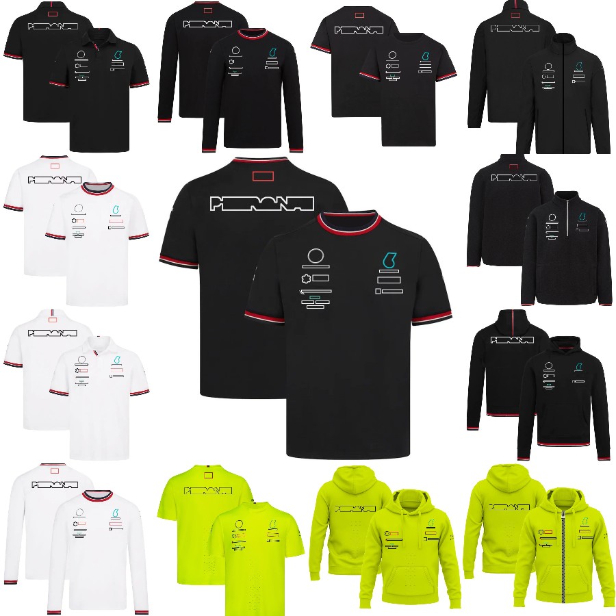 2022 F1 T-shirt Racing Short Sleeved Formula One T-shirts Fans Summer Lapel Polo Shirts Casual Women Men's T Shirt F1 Hoodie Sweatshirt
2022 F1 T-shirt Racing Short Sleeved Formula One T-shirts Fans Summer Lapel Polo Shirts Casual Women Men's T Shirt F1 Hoodie Sweatshirt