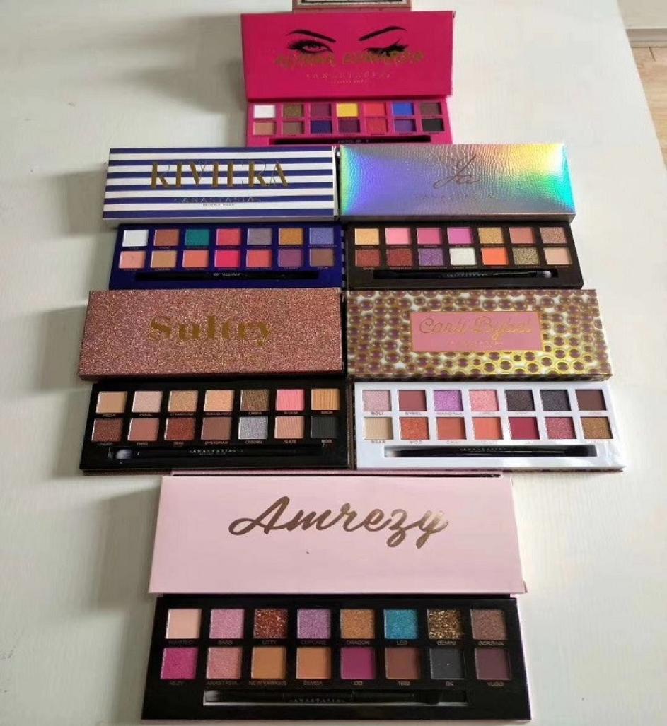 New Arrivals Makeup Riviera 14 color eyeshadow palette with brush beauty shimmer matte eye shadow hills palette 3935833, Multi
New Arrivals Makeup Riviera 14 color eyeshadow palette with brush beauty shimmer matte eye shadow hills palette 3935833, Multi