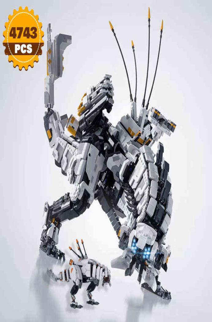 Moc Popular Game Horizon Zero Dawned Thunder Jaw Blocks Mechanical Monster Action Dragon Dinosaur Building Block Child Boy Toy AA25441308
Moc Popular Game Horizon Zero Dawned Thunder Jaw Blocks Mechanical Monster Action Dragon Dinosaur Building Block Child Boy Toy AA25441308