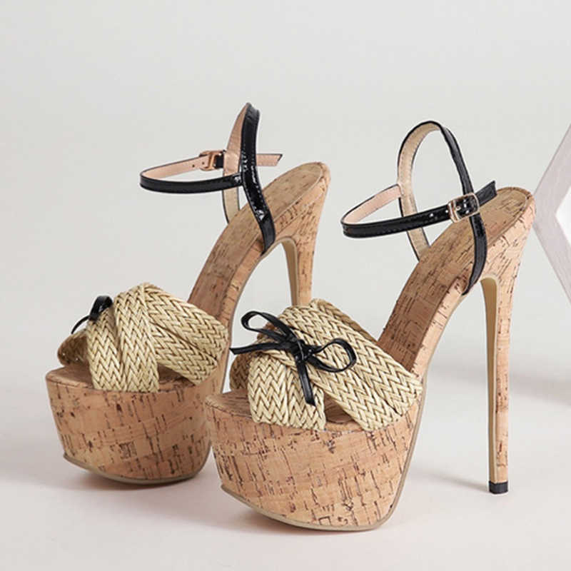 Sandals Fashion Butterfly-knot Women Sandals Pumps Extrem Sexy High Heels Summer Open Toe Buckle Strap Platform Shoes Stiletto T221209, Beige
Sandals Fashion Butterfly-knot Women Sandals Pumps Extrem Sexy High Heels Summer Open Toe Buckle Strap Platform Shoes Stiletto T221209, Beige