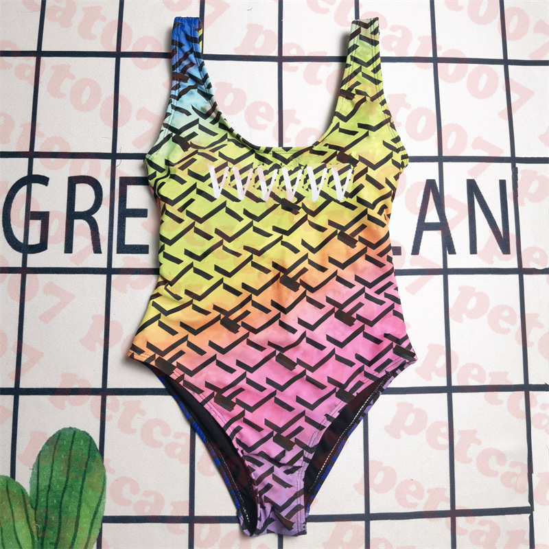 Colorful Pattern Swimsuit Letter Logo Bikini Trend One Piece Swimwear For Women Latest Bodysuit Swim Wear
Colorful Pattern Swimsuit Letter Logo Bikini Trend One Piece Swimwear For Women Latest Bodysuit Swim Wear