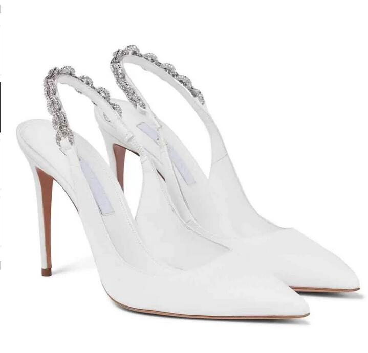 Season Fashion New Shoes Aquazzuras Love Link Crystal-embellished Sandals Chain Wedding Party Black 00WM
Season Fashion New Shoes Aquazzuras Love Link Crystal-embellished Sandals Chain Wedding Party Black 00WM