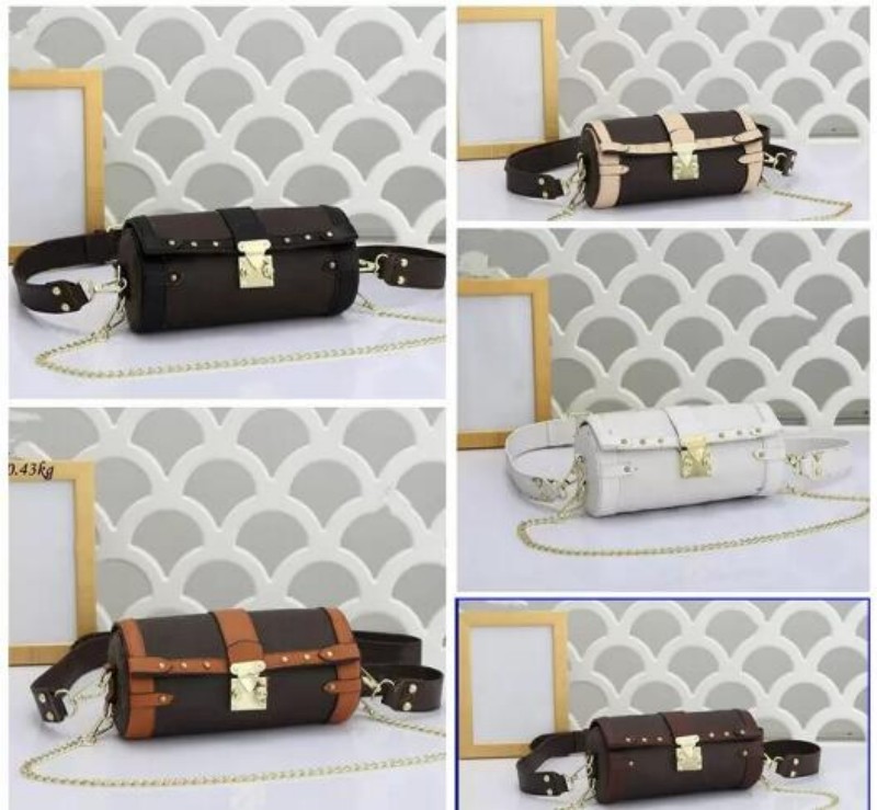 Fashion Drum bag PAPILLON TRUNK Cross body Shoulder Bags Designer leather Monograms Messenger chain tote Handbags Purse Pouch wallet mobile phone pocket M57835, Extra freight
Fashion Drum bag PAPILLON TRUNK Cross body Shoulder Bags Designer leather Monograms Messenger chain tote Handbags Purse Pouch wallet mobile phone pocket M57835, Extra freight