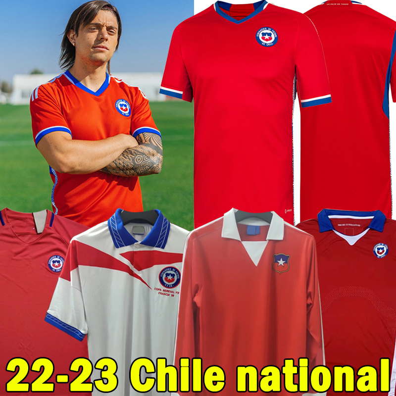 chile 2022 2023 Copa America soccer jerseys retro 1982 1998 Alexis Vidal Vargas Medel Pinares 2014 16 17 camiseta de futbol national team men kids kits football shirts, Zhili 1998 away
chile 2022 2023 Copa America soccer jerseys retro 1982 1998 Alexis Vidal Vargas Medel Pinares 2014 16 17 camiseta de futbol national team men kids kits football shirts, Zhili 1998 away
