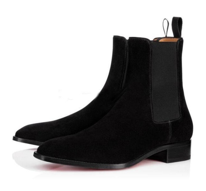 Paris brand shoes RedBottoms Mens boot Roadie Flat For Men Ankle Boots Design Comfortable suede Genuine Leather Perfect Party Dress Wedding
Paris brand shoes RedBottoms Mens boot Roadie Flat For Men Ankle Boots Design Comfortable suede Genuine Leather Perfect Party Dress Wedding