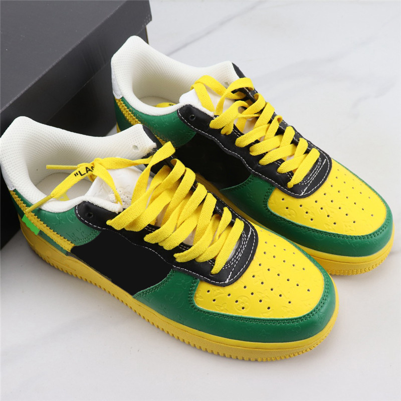 One 1 Man Shoes Af1 Force Air Airforce des chaussures Classic Low Triple S White Black Brown sandal Outdoor Sports Fashion Women Mens Trainers Sneakers Size 36 45, Box
One 1 Man Shoes Af1 Force Air Airforce des chaussures Classic Low Triple S White Black Brown sandal Outdoor Sports Fashion Women Mens Trainers Sneakers Size 36 45, Box