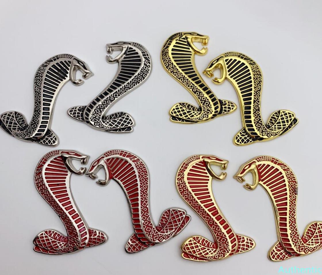 3D Metal Mustang Snake Cobra Logo Emblem Badge Decals Car Fender Side Sticker for Ford Mustang Shelby GT5564038, Black
3D Metal Mustang Snake Cobra Logo Emblem Badge Decals Car Fender Side Sticker for Ford Mustang Shelby GT5564038, Black