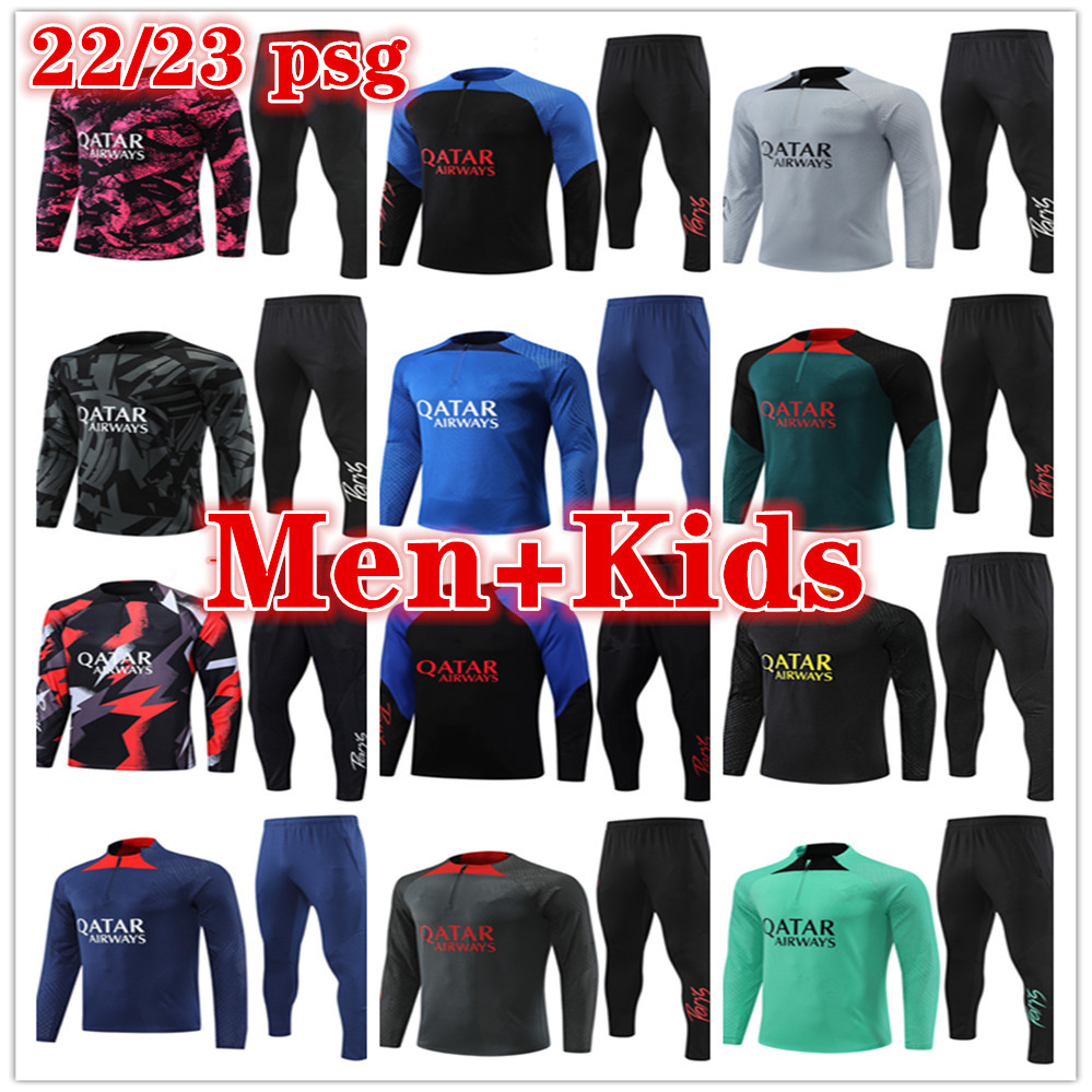 22 23 psgs tracksuit 2022 2023 MBAPPE kids and men tracksuits training suit long sleeve Football soccer Jerseys kit uniform chandal adult boys survetement foot, 13
22 23 psgs tracksuit 2022 2023 MBAPPE kids and men tracksuits training suit long sleeve Football soccer Jerseys kit uniform chandal adult boys survetement foot, 13