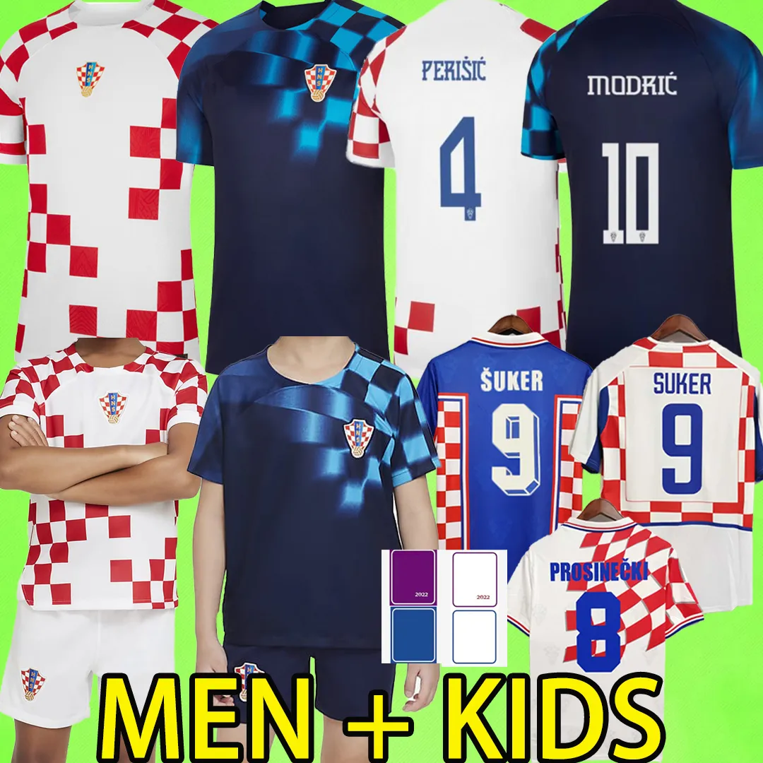 Croatia 2022 Soccer Jerseys MEN KIDS KIT 22 23 MODRIC MAJER Croatie 2023 GVARDIOL KOVACIC SUKER BROZOVIC Retro 1998 2002 Croacia SUCIC SUTALO Football Shirts Croazia, 2022 home1
Croatia 2022 Soccer Jerseys MEN KIDS KIT 22 23 MODRIC MAJER Croatie 2023 GVARDIOL KOVACIC SUKER BROZOVIC Retro 1998 2002 Croacia SUCIC SUTALO Football Shirts Croazia, 2022 home1