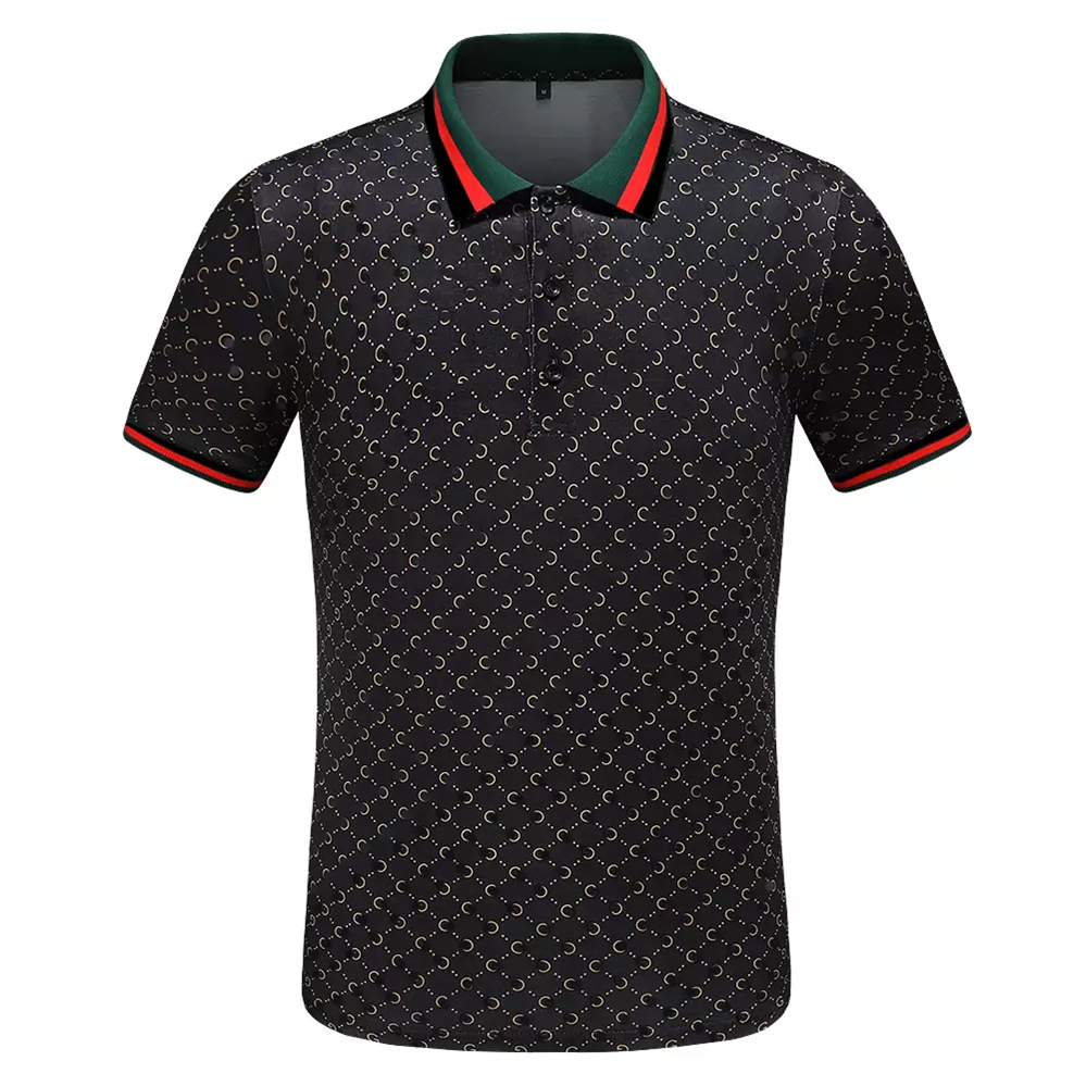 Men's Polo Black Classic patchwork letters 100% cotton soft breathable anti-wrinkle commercial lapel European and American brands3XL
Men's Polo Black Classic patchwork letters 100% cotton soft breathable anti-wrinkle commercial lapel European and American brands3XL