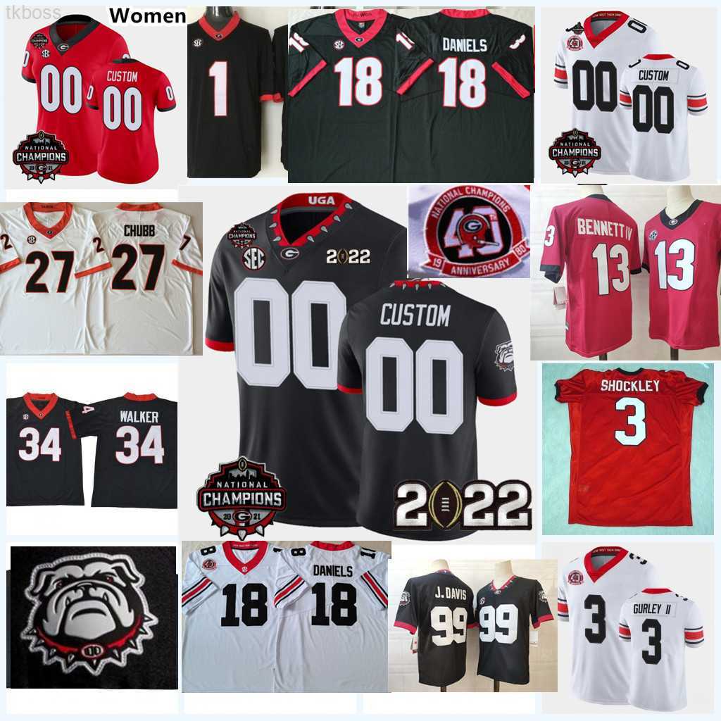 American College Football Wear Football Jersey NCAA UGA Georgia Bull dogs Darnell Washindon Xavian Sorey Jr. Derion Kendrick Smael Mondon Jr. Travon Walker Nyland, Black alternate mascot 100th anniversary
American College Football Wear Football Jersey NCAA UGA Georgia Bull dogs Darnell Washindon Xavian Sorey Jr. Derion Kendrick Smael Mondon Jr. Travon Walker Nyland, Black alternate mascot 100th anniversary