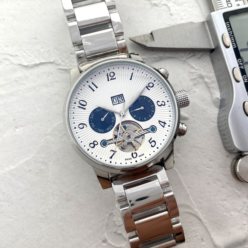 WristWatches for Men 2022 New Mens Watches tourbillon Five stitches Automatic mechanical Watch Top Luxury Brand Steel And leather Belt Men Fashion MON
WristWatches for Men 2022 New Mens Watches tourbillon Five stitches Automatic mechanical Watch Top Luxury Brand Steel And leather Belt Men Fashion MON