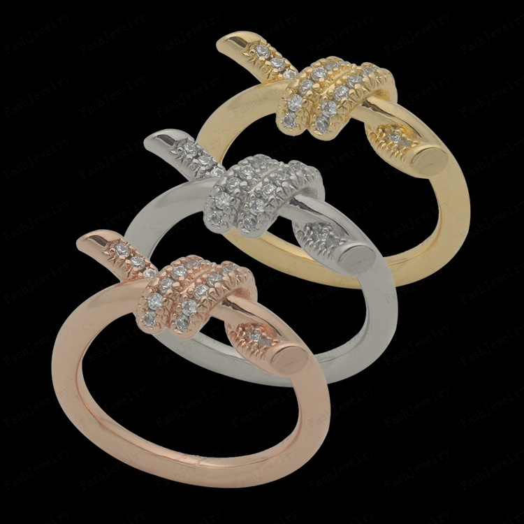 Designer luxury ladies rope knot ring with diamond fashion ring classic jewelry 18K gold plated rose wedding wholesale adjustable with box
Designer luxury ladies rope knot ring with diamond fashion ring classic jewelry 18K gold plated rose wedding wholesale adjustable with box