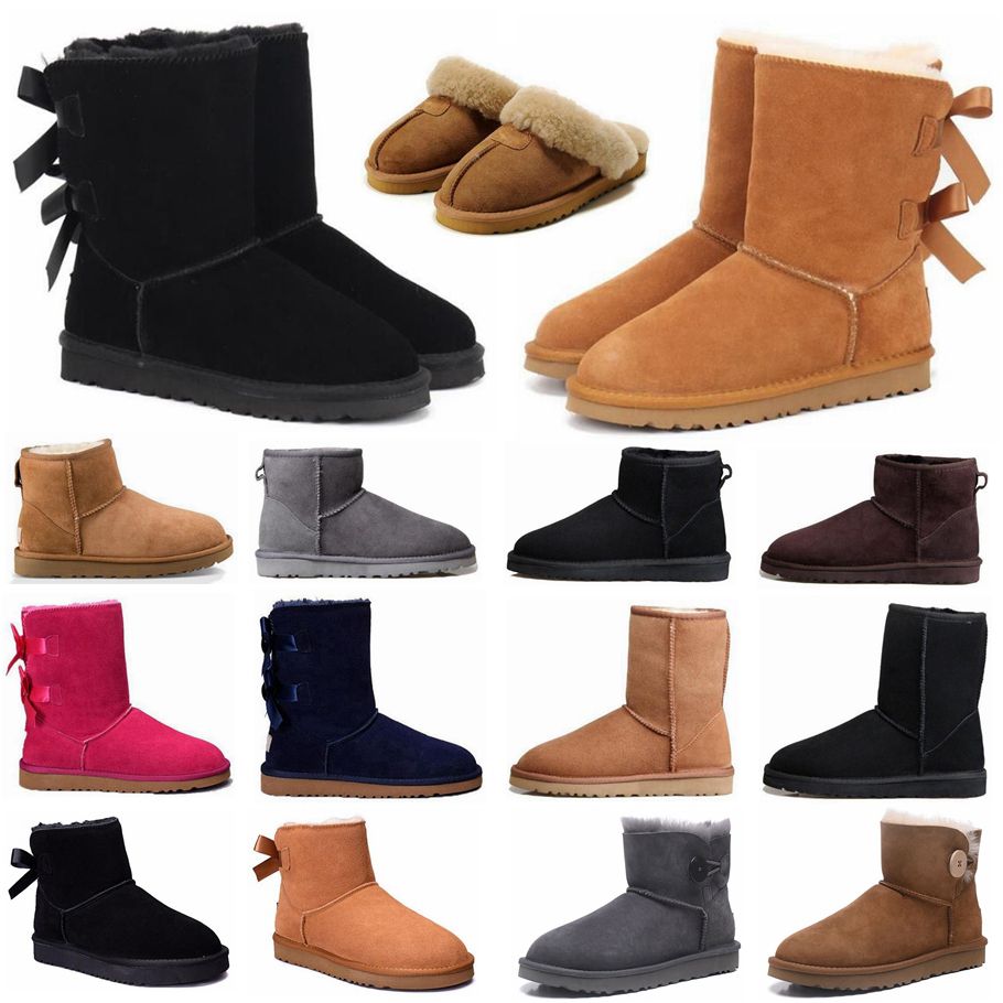 Classic Designer Women Australian Boot Mini Half Winter Snow Boots Black Chestnut Purple Pink Navy Grey Booties Slippers Womens Casual Shoes, 18
Classic Designer Women Australian Boot Mini Half Winter Snow Boots Black Chestnut Purple Pink Navy Grey Booties Slippers Womens Casual Shoes, 18