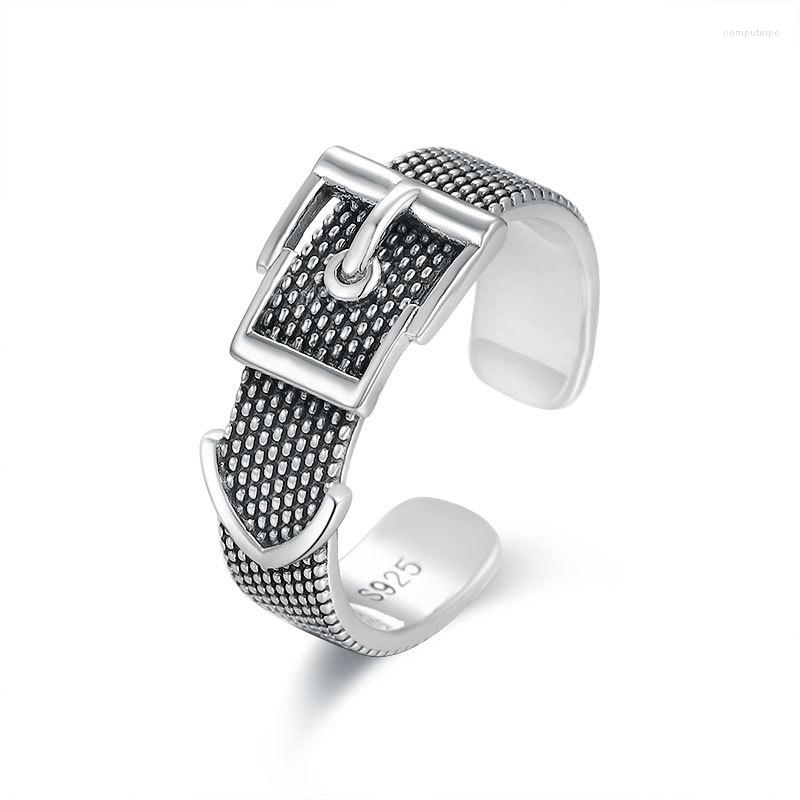 Wedding Rings Vintage Retro Adjustable Belt Ring Open Female Geometric Accessories Personality Jewelry For Women
Wedding Rings Vintage Retro Adjustable Belt Ring Open Female Geometric Accessories Personality Jewelry For Women