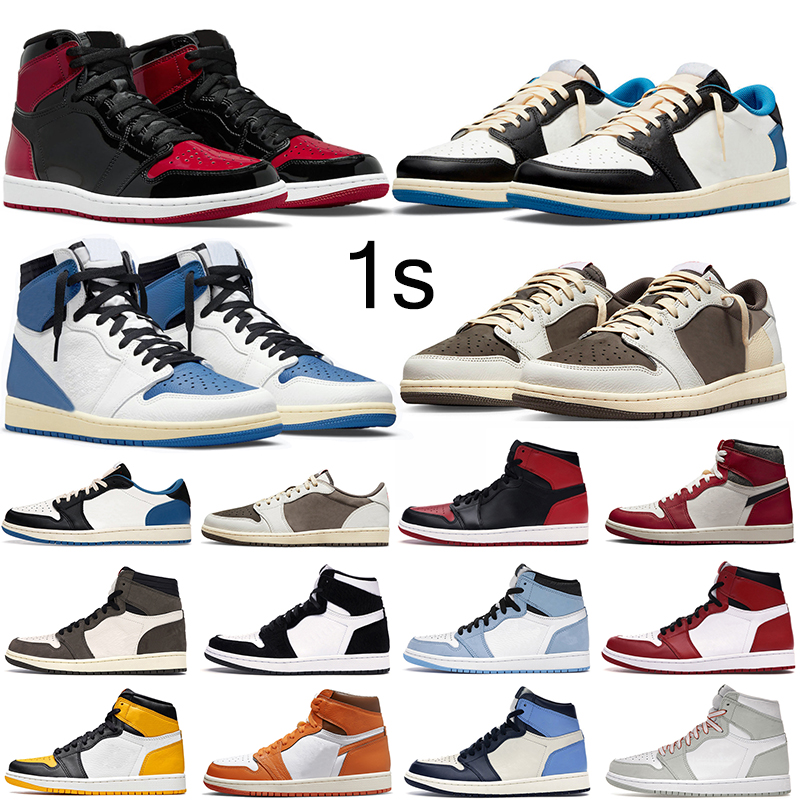 Jumpman 1 basketball shoes 1s Reverse Mocha Starfish Bred Patent Lost Found Gorge Green Twist womens mens trainers outdoor sports sneakers size 36-47, Bred toe
Jumpman 1 basketball shoes 1s Reverse Mocha Starfish Bred Patent Lost Found Gorge Green Twist womens mens trainers outdoor sports sneakers size 36-47, Bred toe