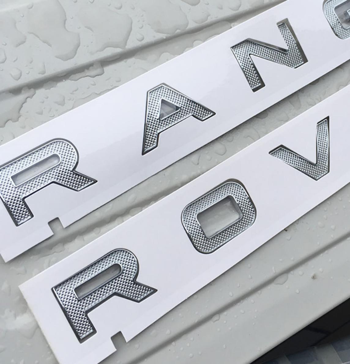 Letters Emblem Badge Logo for Range Rover SV Autobiography SPORT DISCOVERY EVOQUE VELAR Car Styling Hood Trunk Badge Sticker5724619, Slive
Letters Emblem Badge Logo for Range Rover SV Autobiography SPORT DISCOVERY EVOQUE VELAR Car Styling Hood Trunk Badge Sticker5724619, Slive