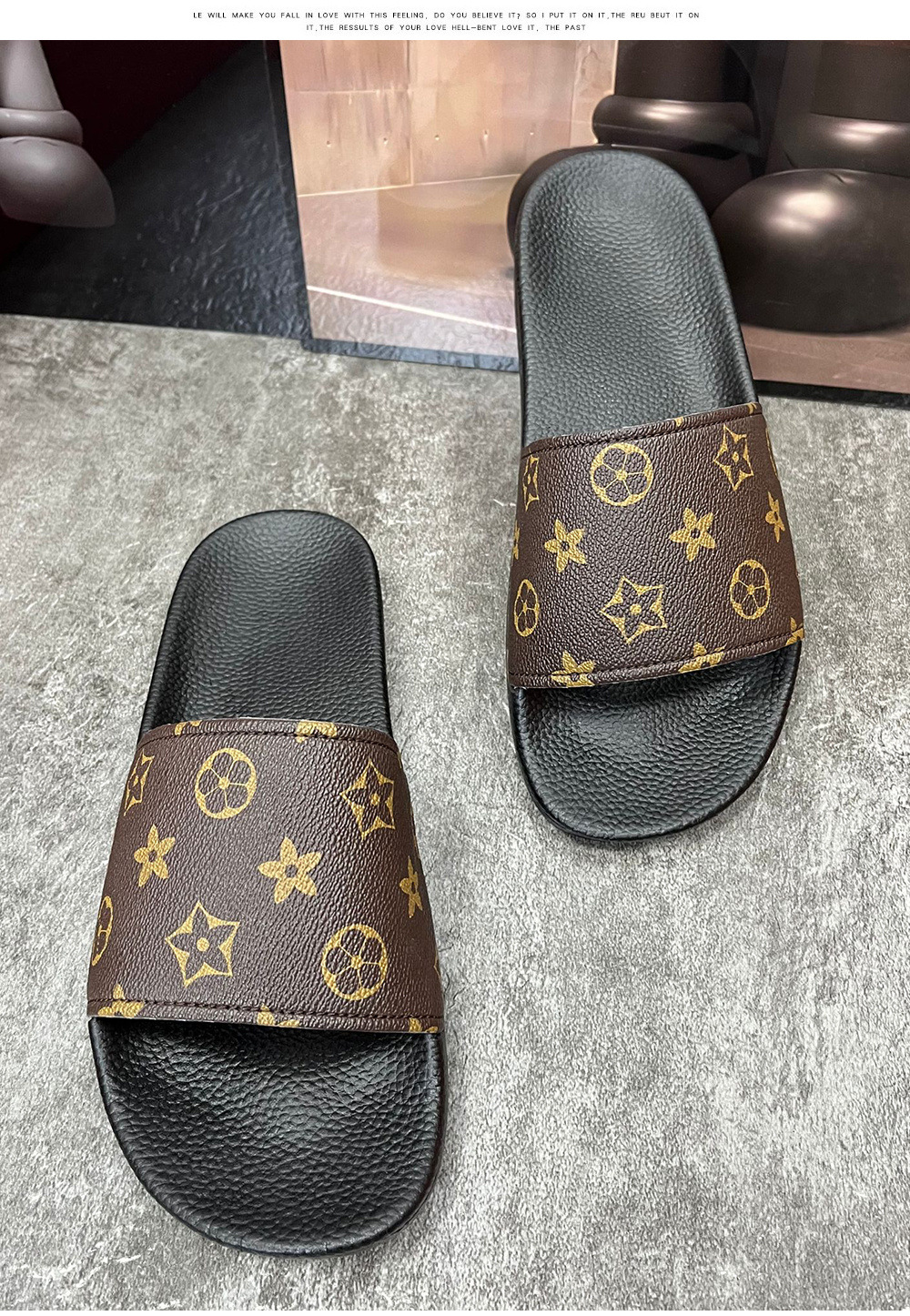 Fashion Men Women Slide Sandals Shoes Luxury Slide Summer Wide Flat Slippery Thick Sandals Slipper Flip Flops, Aspic
Fashion Men Women Slide Sandals Shoes Luxury Slide Summer Wide Flat Slippery Thick Sandals Slipper Flip Flops, Aspic