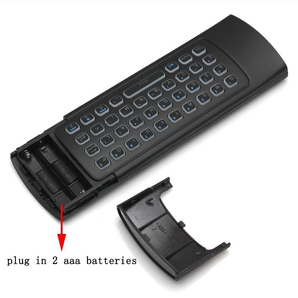 MX3 Backlight Wireless Keyboard With IR Learning 2.4G Wireless Remote Control Fly Air Mouse Backlit For Android TV Box PC i8 T3