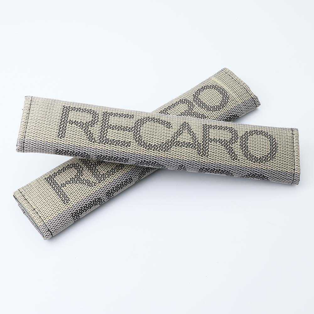 Safety Belts Accessories JDM Style RECARO Hyper Fabric Seat Belt Cover Shoulder Strap Pad Harness Pads for Universal Car T221212