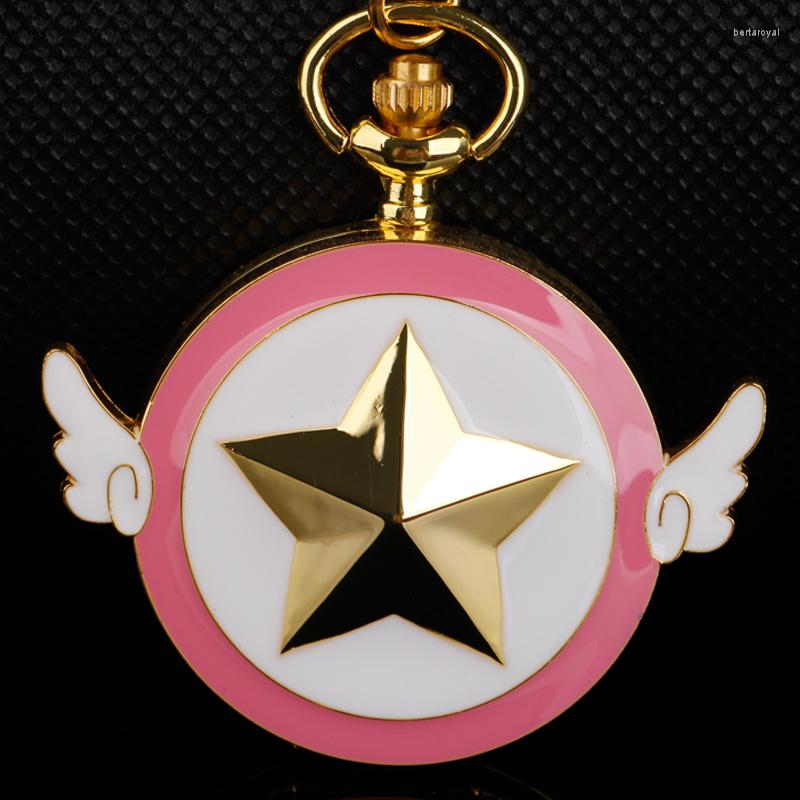 Pocket Watches Golden Anime Janpanese Cosplay Necklace Pink Watch Steampunk With Chain Pendant Relogio Masculino For Girls
Pocket Watches Golden Anime Janpanese Cosplay Necklace Pink Watch Steampunk With Chain Pendant Relogio Masculino For Girls
