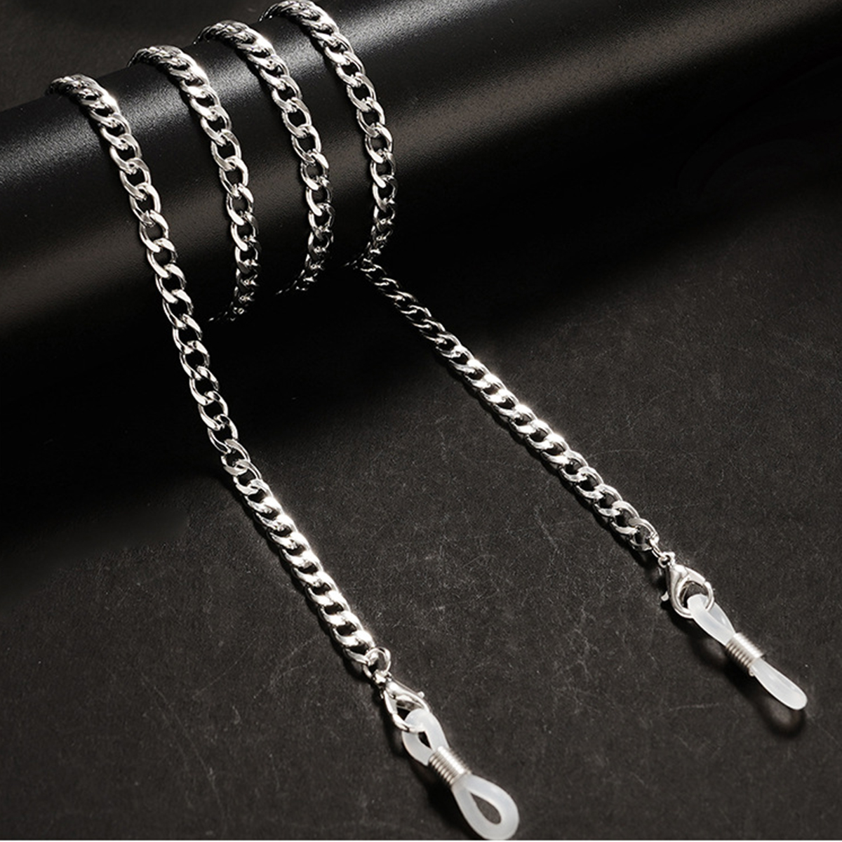 Simple Link Chain For Glasses Mask Lanyard Women Men Stainless Steel Gold Color Sunglasses Chains Eyewear Cord Strap