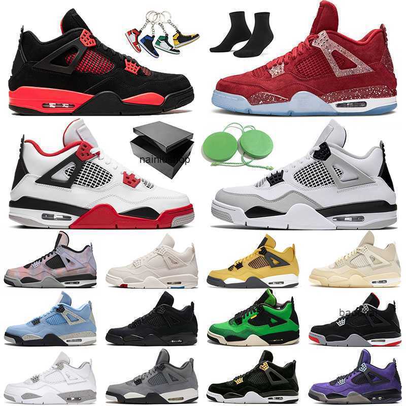 Casual Junpman 4 New Bred Sports Basketballs Shoes Womens Black Cats 4s Pure Money Canvas Mens Trainers White Oreo Red Thunder Zen Master Sneakers