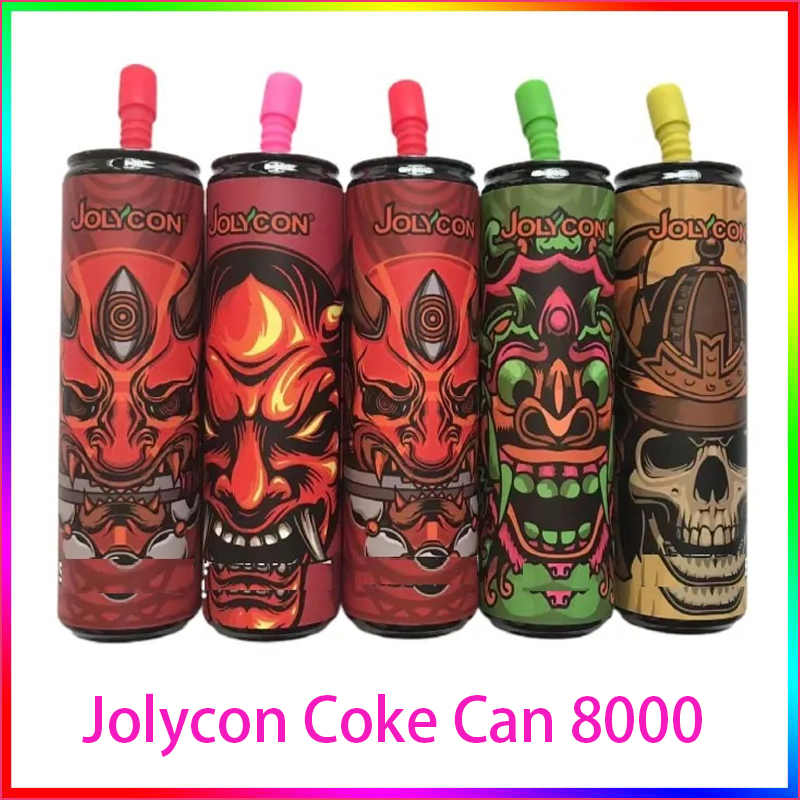 Jolycon coke can electronic cigarettes 8000 Puffs 15ml Pre-filled Disposable Vape Mesh Coil mini Can 650mAh Rechargeable Device
Jolycon coke can electronic cigarettes 8000 Puffs 15ml Pre-filled Disposable Vape Mesh Coil mini Can 650mAh Rechargeable Device