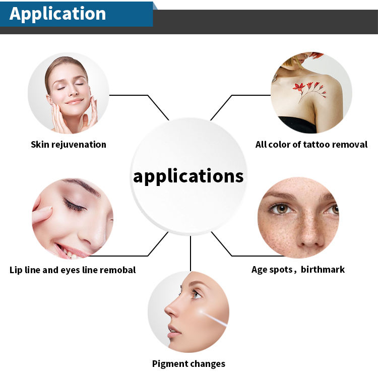 Salon laser tattoo removal machine scars remove Qswitch nd yag lazer picosecond lasers device picolaser beauty equipment