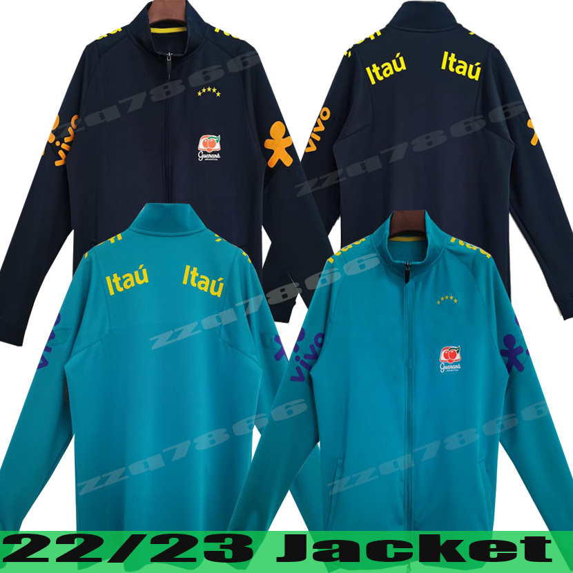 2022 World Brazils tracksuit suit Jacket soccer jersey G.JESUS COUTINHO 22 23 Camiseta de futbol RICHARLISON football shirt maillot Polo kit cup train suit, Blue
2022 World Brazils tracksuit suit Jacket soccer jersey G.JESUS COUTINHO 22 23 Camiseta de futbol RICHARLISON football shirt maillot Polo kit cup train suit, Blue