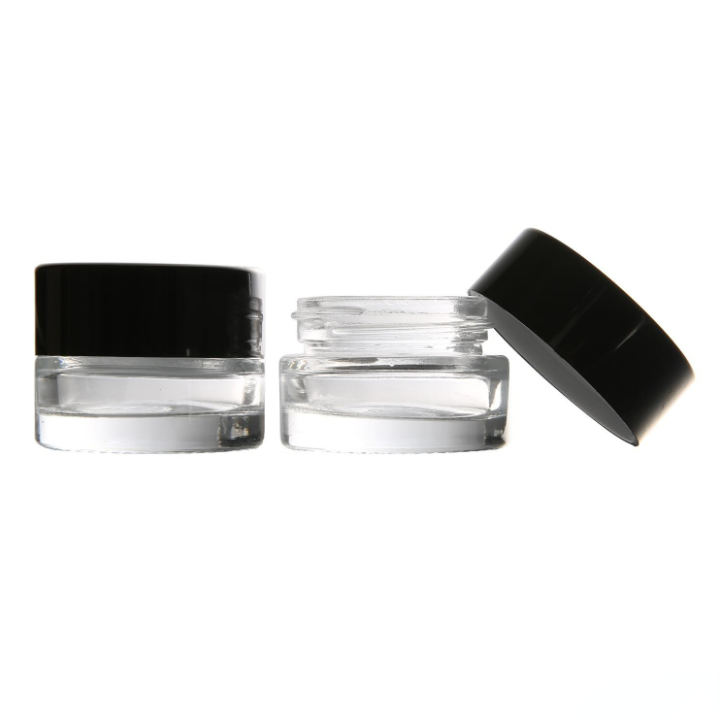5g 5ml Clear Glass Pot Jar For Cream Wax Essential oil Cosmetic Cream Sample Empty Container Travel Refillable Packaging Bottle Portable
5g 5ml Clear Glass Pot Jar For Cream Wax Essential oil Cosmetic Cream Sample Empty Container Travel Refillable Packaging Bottle Portable